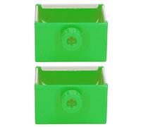 Bol d'alimentation Animale Suspendue Bassin de consommation Facile à Fixer matériaux Plastiques Beaux conceptions Gros Hamsters ganaies cobayes Lapins 295g