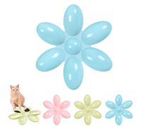 Bol d'alimentation Durable à Six Pétales pour Animaux de Compagnie,Bols d'alimentation pour Chat avec Conception à 6 Pétales, pour Chats et Chiens, Alimentation Saine, Peu Encombrant