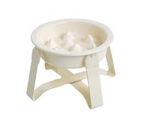Bol d'alimentation en céramique pour chien - 200 ml - Support en fer anti-étouffement - Favorise une alimentation lente, empêche les ballonnements, prend des habitudes saines | Parfait pour la cuisine