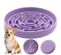 Bol d'alimentation innovant, plat ludique pour chiot, puzzle alimentaire intelligent, entraîneur de contrôle des portions réglable, accessoire d'alimentation de voyage léger, mangeoire pour chien pour