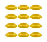 Bol d'alimentation pour cafards - Petit Plat d'alimentation | Plat d’isopodes | Plateau enclos antidérapants 12 pièces | Roaches Tiny FeedingDish pour Mille-Pattes invertébrés Nains Petits Anim