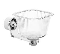 Bol d'alimentation pour Oiseaux De Cage - Mangeoire Antigaspillage Transparente | Distributeur Anti-Bascule pour Conures,pour Nourriture et Eau de Cage Perruche Calopsitte Ara Perruche Ondulée