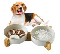 Bol d'alimentation Puzzle pour Chien - Tapis de Chiot en Porcelaine résistant aux fuites, Portion nutritionnelle pour la Nutrition de contrôle de l'aquer | interactif pour Les Repas de à pr