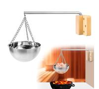 Bol d'arôme en acier inoxydable pour sauna