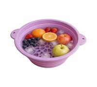 Bol De Bain Pour Le Visage À Glace Silicone Pliable