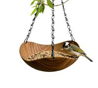 Bol de bain pour oiseaux | Bain d'oiseaux décoratif vintage | Plateau pour oiseaux sauvages, volière, pinsons, perroquets, patio, parc, porche, terrasse, balcon, clôture, cour, pelouse, arrière-cour