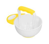 Bol de broyage alimentaire avec bol de service et tige, bols antidérapants pour purée de fruits, légumes, purée, presse-purée portable pour voyage et utilisation à la maison