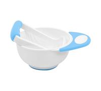 Bol de broyage alimentaire avec bol de service et tige, bols antidérapants pour purée de fruits, légumes, purée, presse-purée portable pour voyage et utilisation à la maison