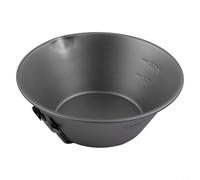 Bol de camping pliable léger pour randonnée en plein air, capacité de 450 ml avec bec, poignée verrouillable et sac de transport en maille pour un rangement et un transport faciles (300 ml avec bec)