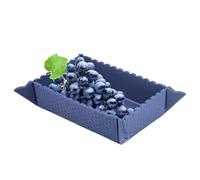 Bol de Camping Pliable Magnétique 22x15.5x4.2cm - Bol Silicone Multifonction avec Plateau Service et Isolant Thermique | Réutilisable Portable pour Camping Randonnée Pique-Nique Fête en Plein Air Cuis