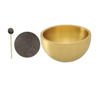Bol De Chant - Bol Sonore Avec Coussin De Maillet, Bols De Méditation Artisanal Avec Maillet En Bois Et Coussin De Soie | Bols De Son Spirituel Portables Pour Le Yoga, La Pleine Conscience, Le Soulage