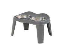 Bol de Chien surélevé - Bols de Chien surélevés avec Porte-, Doubles Bols de Nourriture pour Chiens et Chats | Conception antidérapante pour Les Petits et Moyens Chiens, Bols de Nourriture pour