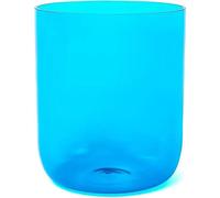 Bol de cristal clair Chakra 5 G-ton 432Hz + sac -- 18cm