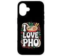 Bol de Cuisine vietnamienne I Love Pho Coque pour iPhone 16