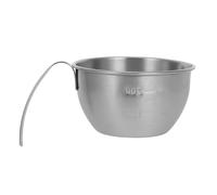 Bol de Cuisson 200ml en Acier Inoxydable avec Poignée Graduée | Versement Précis, Préparation Quotidienne, pour Œufs, Vinaigrettes, Sauces, Desserts, Boissons Cuisine Domestique