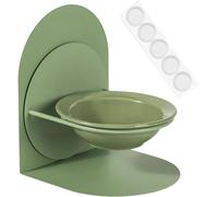 Bol De Déménagement en Céramique avec Un Support Magnétique Adjustant À La Hauteur | Augmentation du Bol De Chat Et Chiens avec Une Fonction Anti-Inclinaison, Conception Ergonomique pour Pro