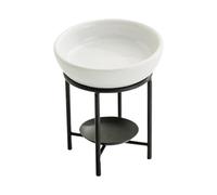 Bol De Diffuseur D'aromathérapie en Céramique avec Stable pour Photophore À Pattes Brûleurs D'huile Essentielle Décors Fours Brûleurs Fonte Cire