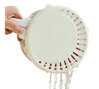 Bol de lavage avec passoire - Récipient multifonction pour le rangement | Panier à linge à double couche pour maison, ferme, dortoir, camping, pique-nique, cuisine et