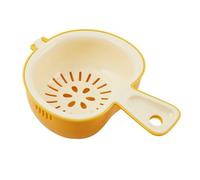 Bol de lavage avec tamis - Récipient pour laver et égoutter - Bol avec passoire - Pour une utilisation dans la cuisine à la maison pour cuisiner, égoutter les aliments, mélanger et ainsi que