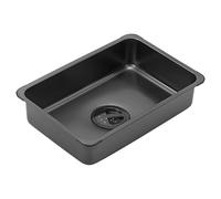 Bol de lavage de cuisine multifonction pour la vaisselle en plein air, le lavage, le stockage de l'eau et des légumes, évier de camping portable avec panier d'écoulement, évier en acier inoxydable