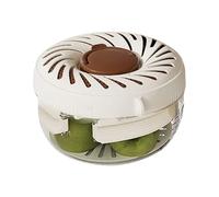 Bol de lavage de fruits - Récipients de passoire à fruits avec couvercle | Bols de lavage de légumes | Outil de cuisine multifonctionnel avec poignée pliable pour drainer la préparation de la