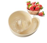 Bol de lavage des fruits - Bol de colonie de vidange avec passoire | Berry en forme d'animaux | Récipient de passoire | Bols à laver pour le vigne aux myrtilles cerises aux fraises