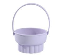 Bol de lavage en silicone, boîte nettoyage for pinceaux maquillage, ensemble d'outils séchage for œufs, houppette, éponge, rangement d'artefacts(Beige)