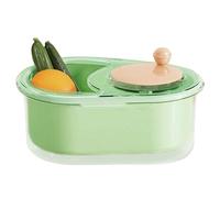 Bol De Lavage Pour Légumes - Laveuse de Laitue à Manivelle,Bol De Lavage De Fruits Avec Passoire | Pour Maison, Dortoir, Restaurant, Appartement, Entreprises, Location, Camping, Pique-nique, Camping-c