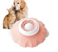 Bol de léchage de chien Puzzle de nourriture libre antidérapant avec | Balle de lèche pour l'entraînement, anti-ennui, nourrir votre chiot, dépenser des friandises et un plaisir enrichissant