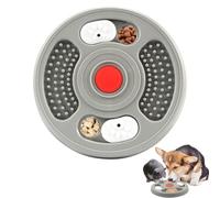 Bol de mangeoire lent chien, mangeoire à chien lent, Ficheurs lents pour chiens, Éléments élevés interactifs à l'épreuve des déversements non gênants Traiter le distributeur Stimulation mentale pour l