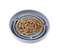 Bol de mangeoire lent, mangeoire à chien lent,Silicone Maze Dog Bowl Feeder lent | Des jouets interactifs anti-colocat avec une tasse à ventres réduisent l'ennui pour les grands petits animaux de comp