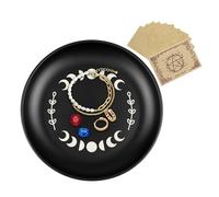 Bol de méditation - Assiette rituelle phase lune, support religieux, plaque vintage pour décoration de culte, manifestation, symbolisme, cérémonie, prière, méditation traditionnelle