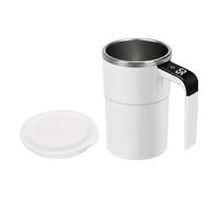 - Bol de mélange automatique 38cl, gobelet rechargeable avec couvercle pratique, tasse portable durable, accessoire pour boissons chaudes et froides, outil de cuisine polyvalent | Home Bar Année du