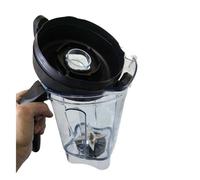Bol de mixeur discret de 1,9 litre (64 oz) compatible avec les modèles Vitamix Super 5000, Total Nutrition Center 6500, 5200, 4500, VM0103, A2300 et E310 (pièce de rechange).