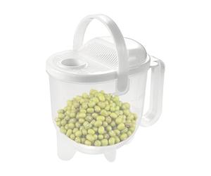 Bol De Nettoyage Riz - Convenient, Easy to Install, Passoire Rinçage Lavage, Pour Rinceuse Avec, Couvercle Quinoa Outil Légumes Haricots | Multipurpose Outdoor Indoor Utility Cute