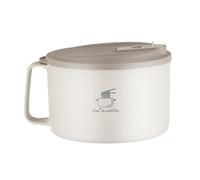 Bol De Nouilles Instantanées - Acier, Cuiseur Řāméñ, Bol De Nouilles Thermo-isolant Double Couche | Récipient Alimentaire Anti-brûlure Pour Étudiants, Boîtes À Déjeuner En Métal Pour Nou Illes Instant