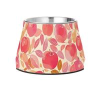 Bol de nourriture antidérapant en acier inoxydable pour petits chiens et chats - Or rose