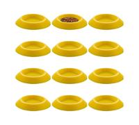 Bol de nourriture et d'eau pour gecko à crête - Plateau antidérapant | Plateau intelligent pour farine, accessoire en silicone facile à nettoyer pour crabe ermite, tarentule, cochenille,