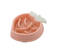 Bol de nourriture pour animaux de compagnie, grand bol d'alimentation pour chien, bol d'alimentation, fournitures anti-obésité, bol antidérapant pour nourriture lente antidérapante, bol d'arrêt de