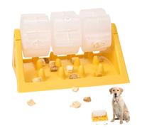 Bol de Nourriture pour Chien Ralentissant, Mangeoire Rotative pour Animaux de Compagnie, Jouet Interactif de Nourriture pour Chat, Distributeur de Friandises pour Chat et Chien Moulin à Vent Rotatif