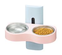 Bol De Nourriture Pour Chiens - Bols Doubles Pour Chiens | Station D'alimentation Pour Chiens | Bols Amovibles Pour Aliments Et Eau Pour Chiens | Bols Double Antidérapant Pour Chiens | Bols Doubles