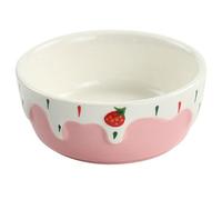 Bol de Nourriture pour Cochon d'Inde 3 5 x 1 4 Pouces Bol en céramique pour Cochon d'Inde Nourriture antidérapante