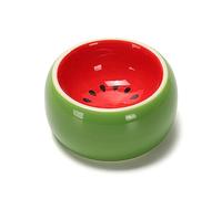 Bol de nourriture pour petits animaux - Gamelle d'eau en céramique pour hamsters - Gamelle pour nourriture sèche - Fournitures d'arrosage pour hamster