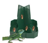 Bol de Nourriture pour Reptiles, Bol de Nourriture pour lézard | Plat de Proie d’Insertion mutuelle de lézard - Plat de Proie à Insertion mutuelle pour Reptiles, Bol de Nourriture pour Reptiles, Bols