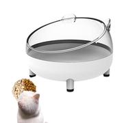 Bol De Nourriture Surélevé pour Ch-at | B-OL P-Our Ch-at Surélevé Anti-vo- avec Oreille De Chat Et 4 Pattes, Bol pour Chat Large Et Peu Profond Surél-evé Po-ur Chats, Chatons, Chiots, Chiens, Fou