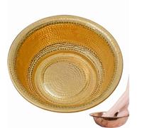 Bol de pédicure en cuivre martelé à la main, artisanat traditionnel, pour bain de pieds et célébrations de mariage