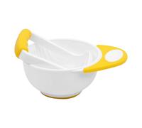 Bol De Pilon De Nourriture - Presse À Pommes De Terre À La Main, Broyeur Anti-scolding, Bol À Mélange Non Glissant | Maker De Repas Pour Tout-petits Pour Les Fruits De Légumes En Purée