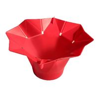 Bol de pop-corn avec poignée en silicone pliable micro-ondes pop-corn maker bpa sans bols réutilisables résistants à la chaleur à la chaleur machine réutilisable