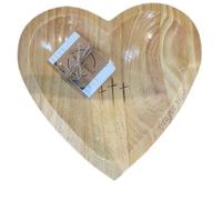 Bol de prière en bois avec cartes, en forme de cœur en bois, cadeau religieux adapté pour hommes et femmes, pour le christianisme, la fête des mères, un anniversaire (marron + cartes de vœux)