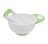 Bol De Purée De Nourriture Pour Bébé, Presse-purée Et Bol Polyvalents Pour Bébé, Avec Longue Poignée Bol Antidérapante Et Tige De Broyage,Pour Faire De La Purée De Légumes, De La Purée Fruits,